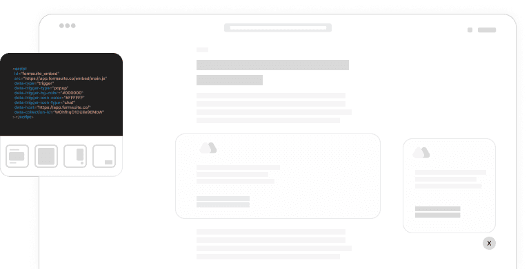 Flexible hosting and embeds