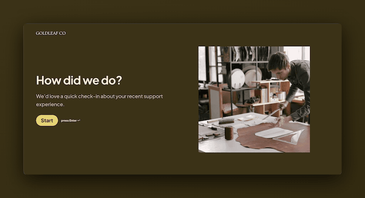 Customer Effort Score (CES) Survey