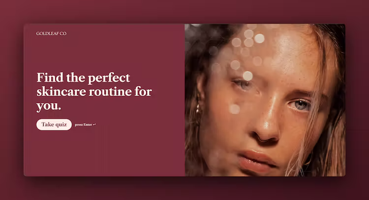 Product Recommendation Quiz