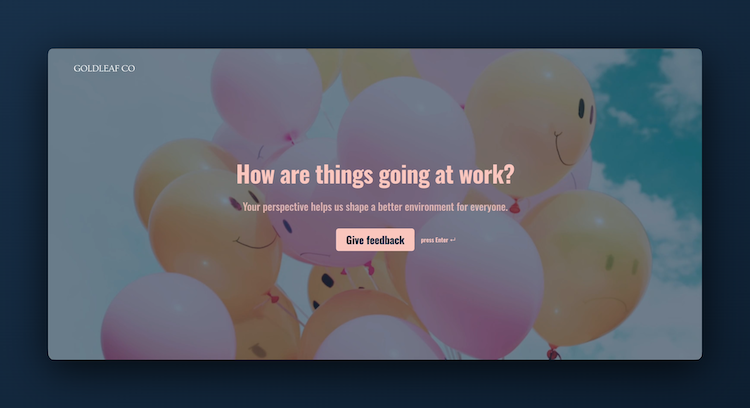 Employee Feedback Form