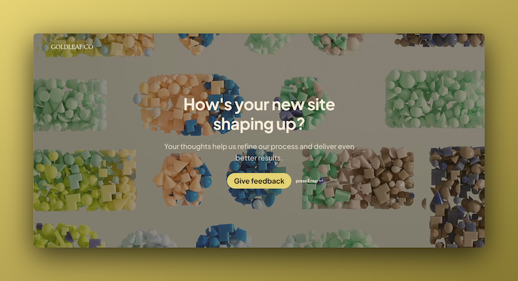 Website Design Feedback Form